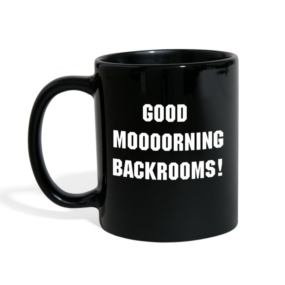 Tasse "Good Morning Backrooms" - Schwarz