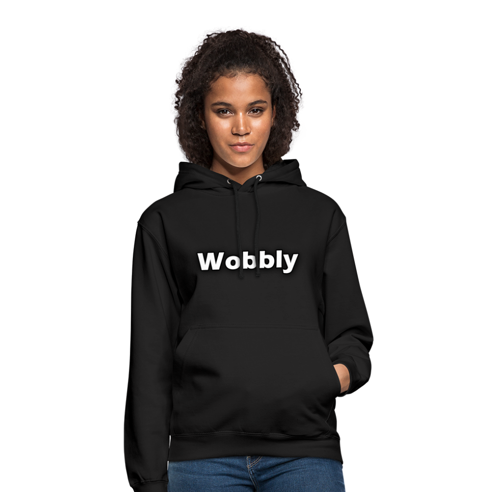 Hoodie "Wobbly Dobbly" - Schwarz
