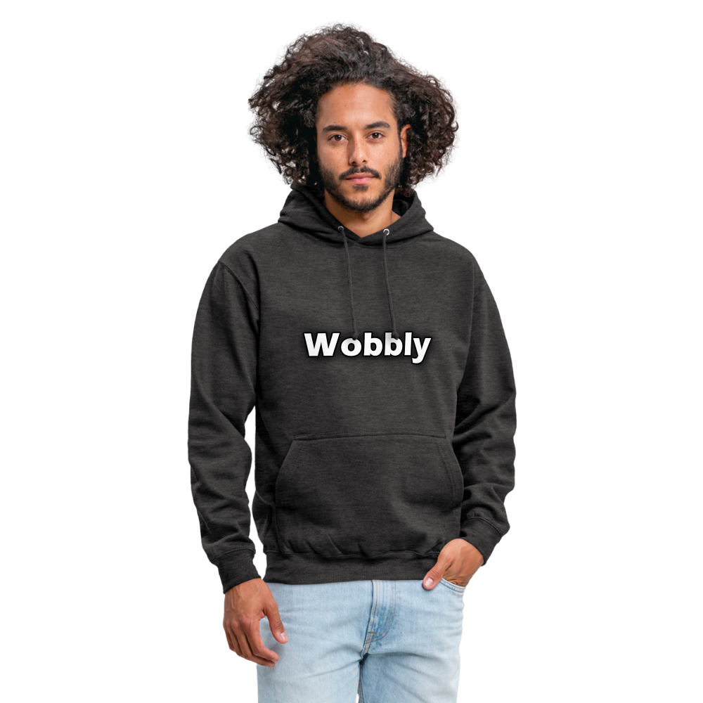 Hoodie "Wobbly Dobbly" - Anthrazit