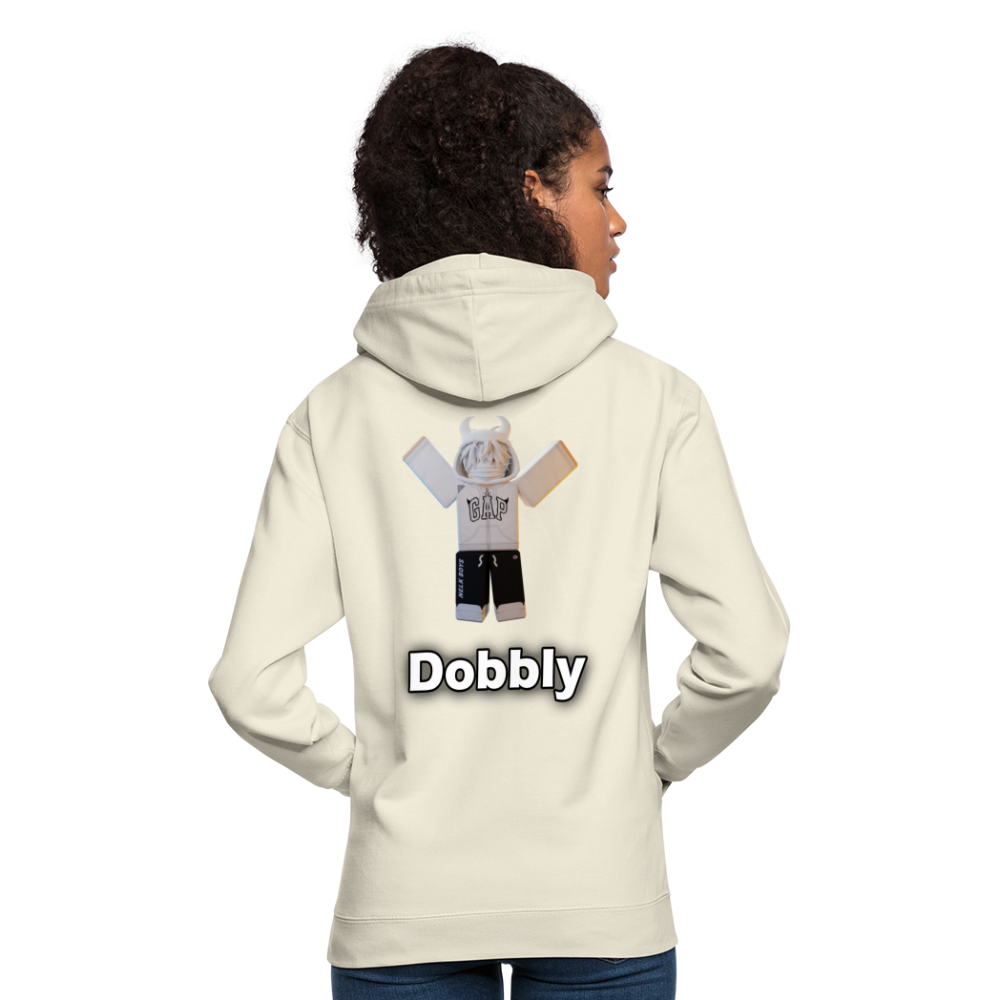 Hoodie "Wobbly Dobbly" - Vanille-Milchshake