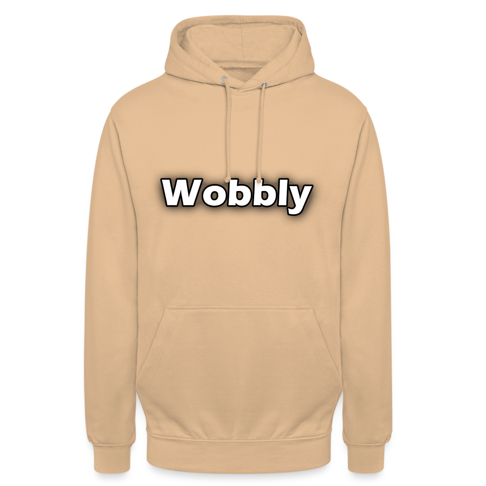 Hoodie "Wobbly Dobbly" - Beige